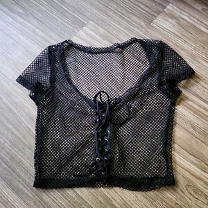 🖤fishnet top